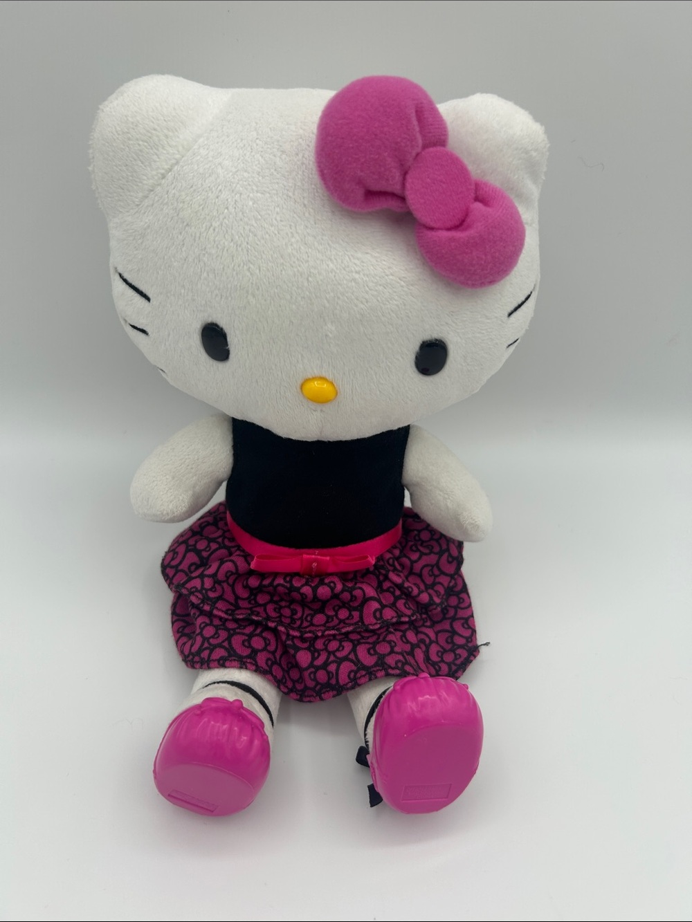 2012 Sanrio Hello Kitty 12” Plush Doll Pink Dress & Shoes – Jakks Pacific